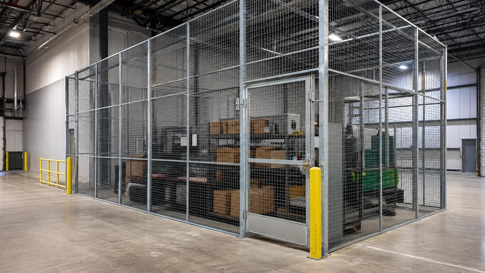Industrial Fencing & Secure Enclosures