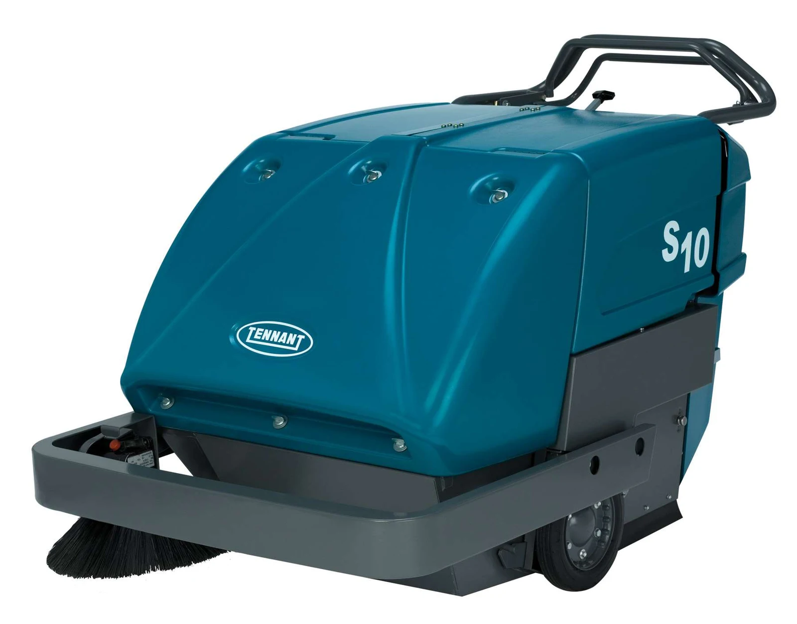 Walk-behind industrial sweeper