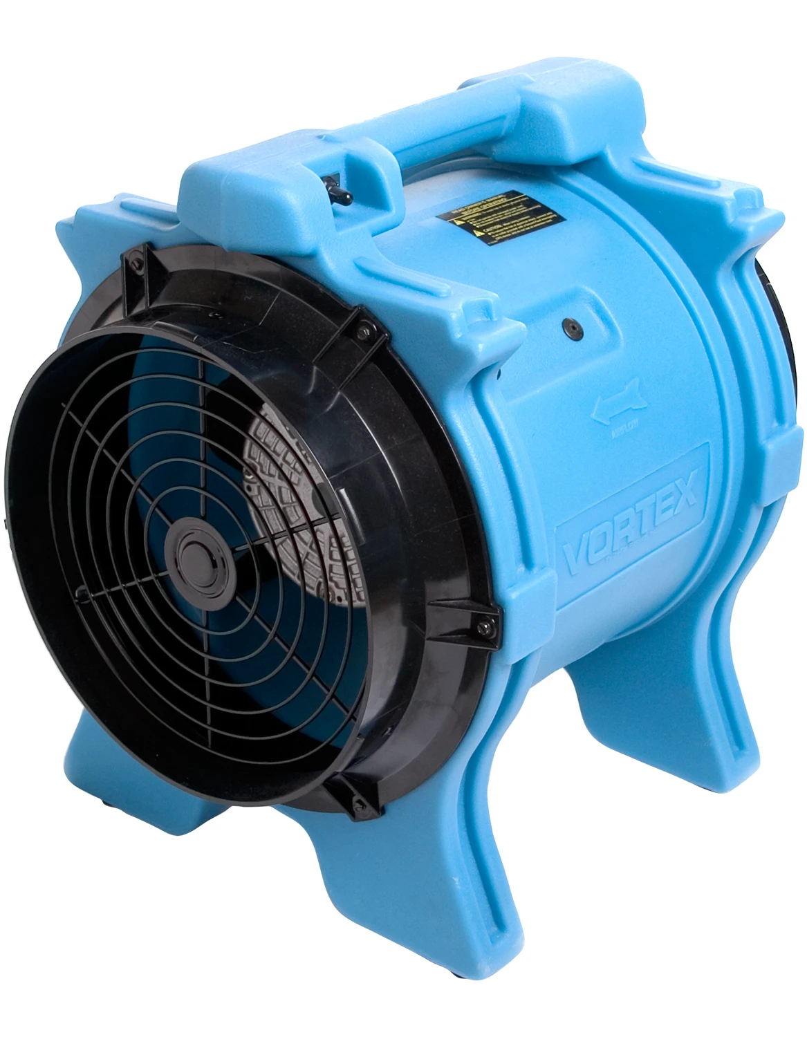 Portable axial ventilation fan