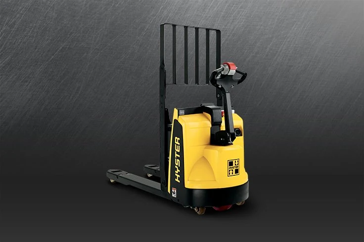 Powered walk-behind pallet truck