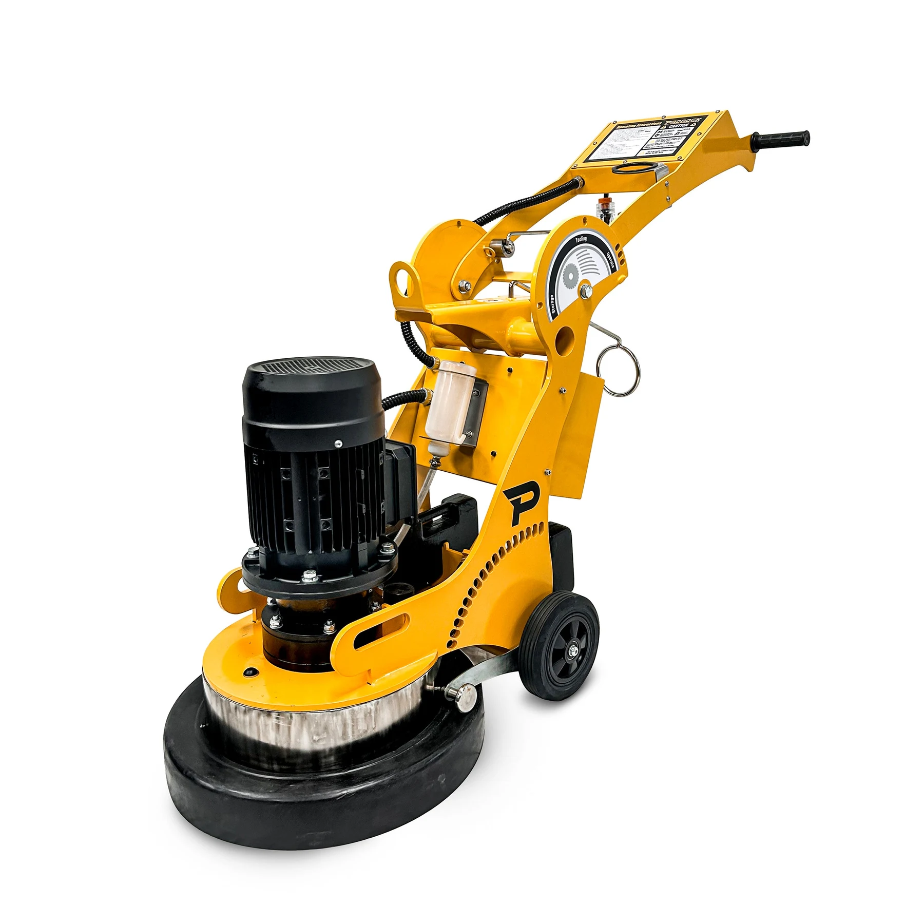 Walk-behind industrial floor grinder
