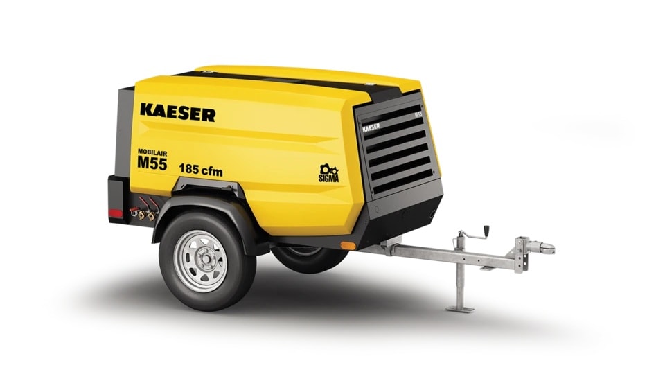 Portable air compressor for work-site tools